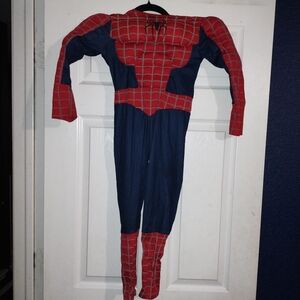 Kids Red and Blue Superhero Costume Size 4-6